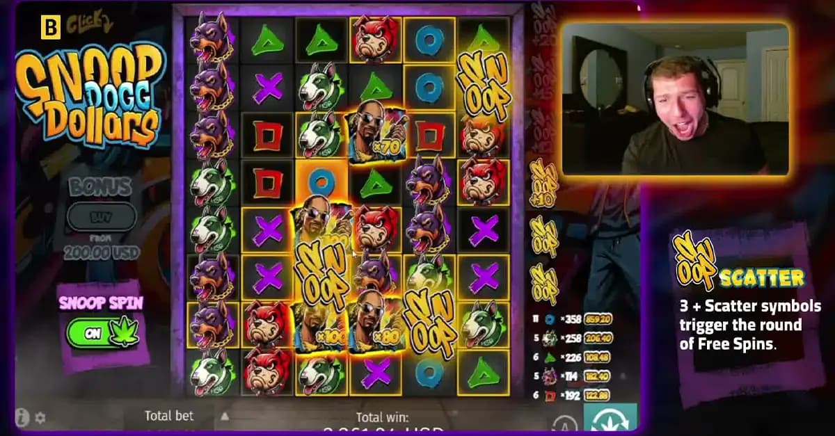 SpinBlitz social casino games on screen